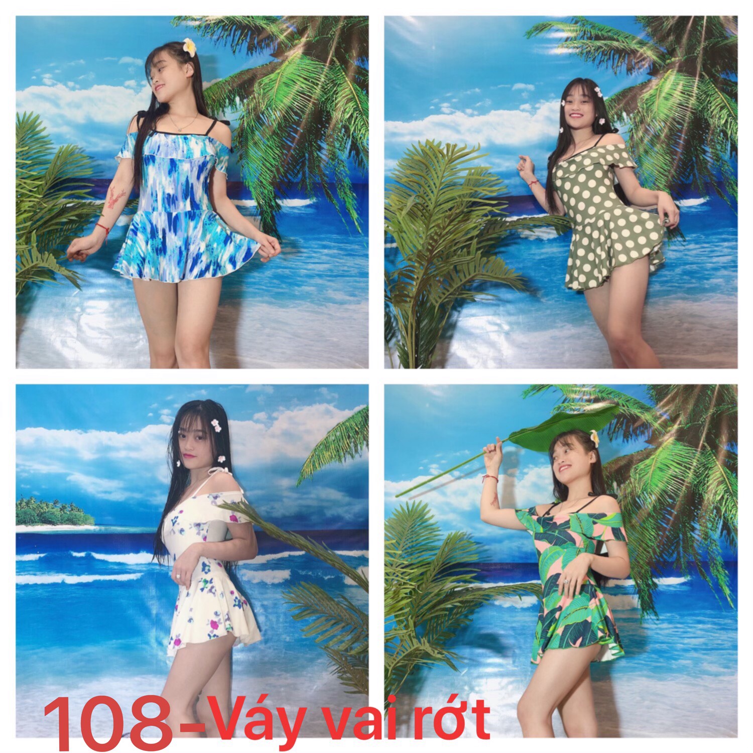 Bikini 2 Mảnh Cạp Cao