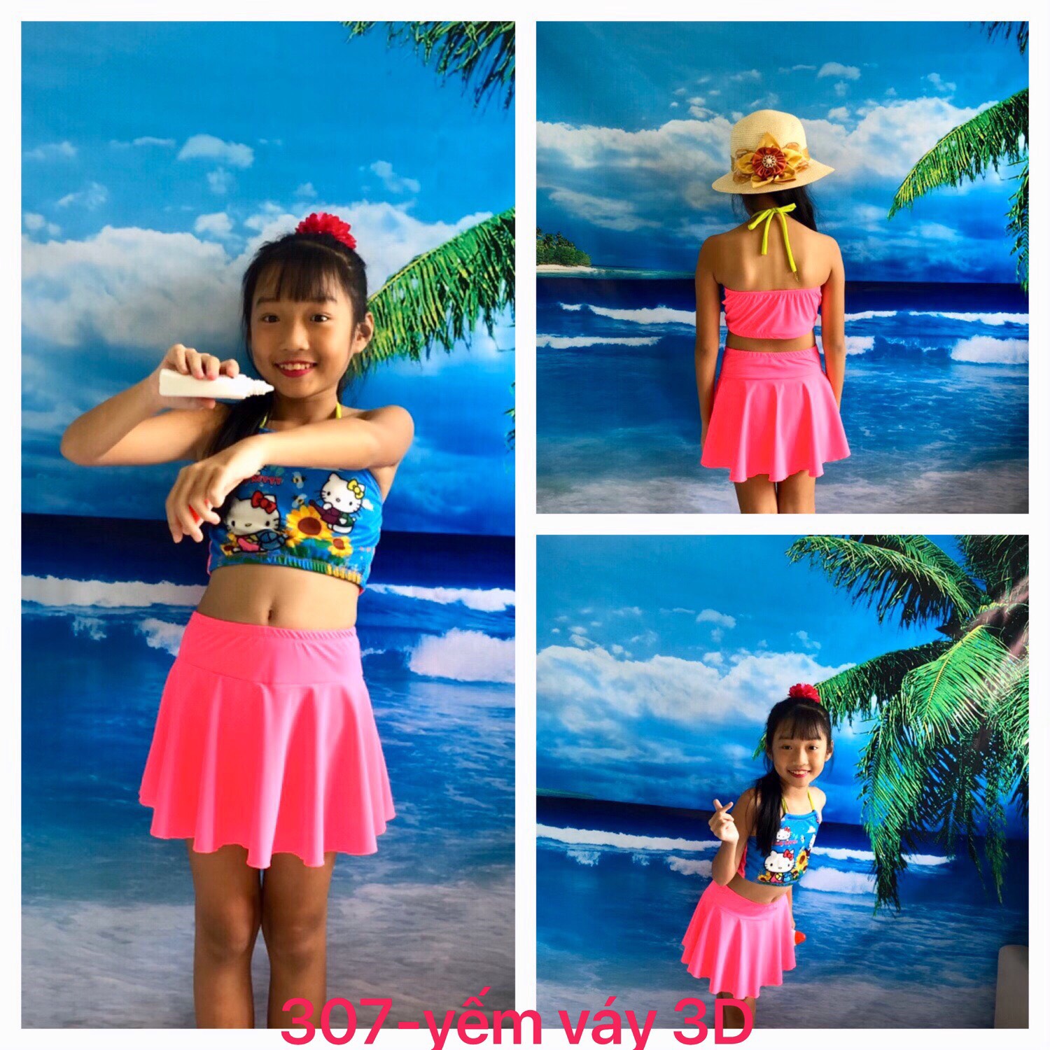Yếm rời 3D bé